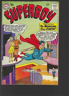 Buy Superboy #81 June 1960 Fine • 31.62£