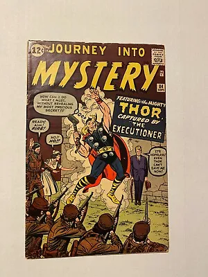 Buy Journey Into Mystery #84 Vg- 3.5 1st Appearance Of Jane Foster 2nd App Of Thor • 3,597.84£
