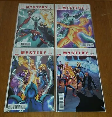 Buy Ultimate Mystery #1-4 Bendis Spiderman Captain Marvel High Grade Set 2010 (4) • 16.99£