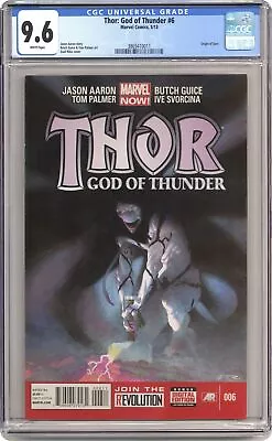 Buy Thor God Of Thunder #6 CGC 9.6 2013 3869410011 1st App. Knull • 79.43£