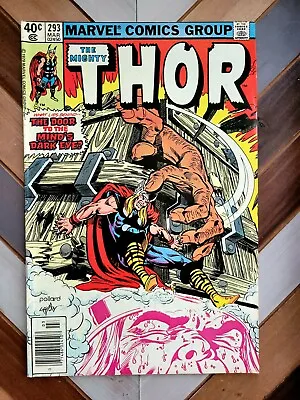 Buy THOR #293 VG/FN (Marvel 1980) 1st Cameo App Vidar, Magni & Modi (sons Of Thor) • 8.82£
