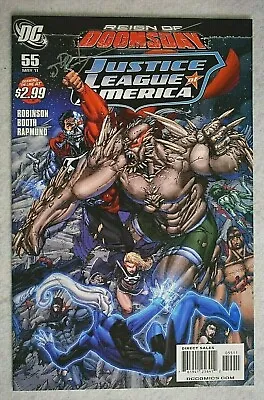Buy Justice League Of America Reign Of Doomsday #55 Signed By Author James Robinson • 11.12£