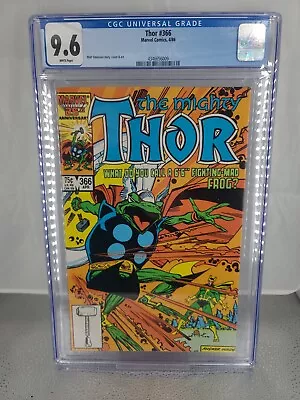 Buy Thor 366 CGC 9.6 (Throg Cover) • 63.96£
