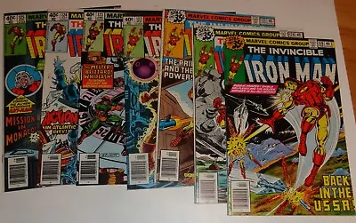 Buy Iron-man #119,120,121,122,123,124,125 High Grade Run 1979 • 43.17£