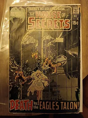 Buy House Of Secrets #91 1971 • 23.32£
