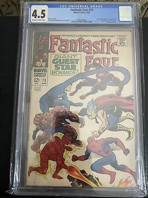 Buy Fantastic Four # 73 Cgc 4.5 • 80.61£