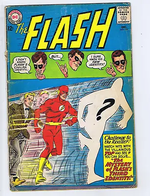 Buy Flash #141 DC 1963 The Mystery Of Flash's Third Identity ! • 16.09£