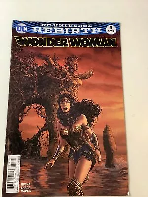 Buy Wonder Woman #11 Dc Rebirth January 2017 Rucka Sharp Martin Dc Comics • 3.99£