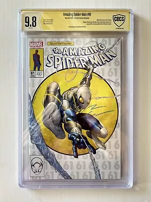 Buy AMAZING SPIDER-MAN #61 Frankie’s Exclusive SIGNED By Andrew Garfield CBCS 9.8 • 256.95£