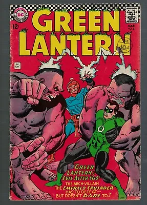 Buy DC Comics GREEN LANTERN Issue 51 5.0 VGF 1967 Justice League  • 21.99£