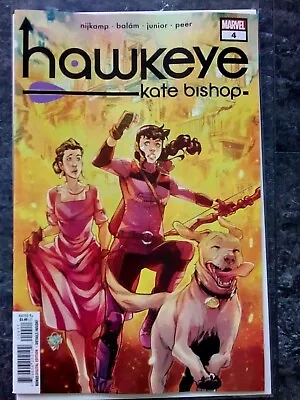 Buy Hawkeye Kate Bishop Issue 4  First Print  Cover A - 2022 Bag Board • 4.95£