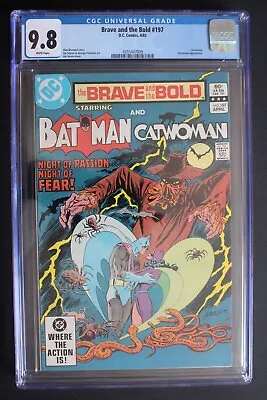 Buy Brave And Bold #197 SCARECROW 1982 Origin Earth-2 CATWOMAN Weds Batman CGC 9.8 • 147.99£