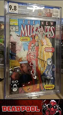Buy New Mutants #98 CGC 9.8 🔥 Comic Con 🌟 Foil ☠️ Deadpool ☠️ Secret Wars Hulk 181 • 239.99£
