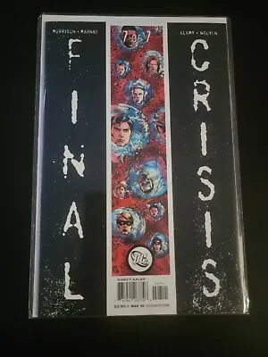 Buy Final Crisis #7 First Calvin Harris Grant Morrison 1st Run Black Cover • 7.87£