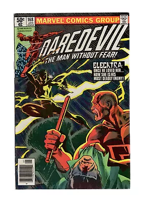 Buy Daredevil #168 - 1st Appearance Elektra - Frank Miller Art - Higher Grade Minus • 200.87£