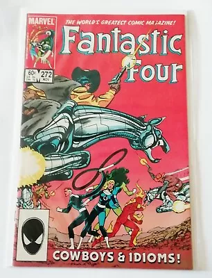 Buy Fantastic Four #272 Marvel 1984 1st App Nathaniel Richards Cameo High Grade 9.8 • 14.99£