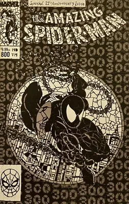 Buy Amazing Spider-man (#800) Exclusive Black Shattered Ams (#300) Trade Homage Ltd • 27.86£