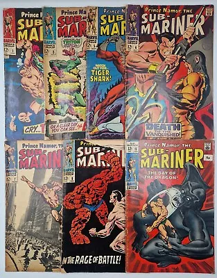 Buy X7 The Sub-Mariner Bundle #2-15 (Silver Age) Marvel Comics Lot • 27£