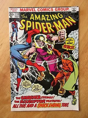 Buy AMAZING SPIDER-MAN #118 (1973) *Super Bright & Glossy!* (FN+/FN++) *White Pgs!* • 13.40£