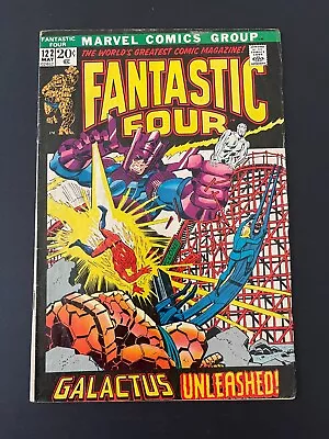 Buy Fantastic Four #122 - Silver Surfer And Galactus App (Marvel, 1972) VG+ • 12.82£