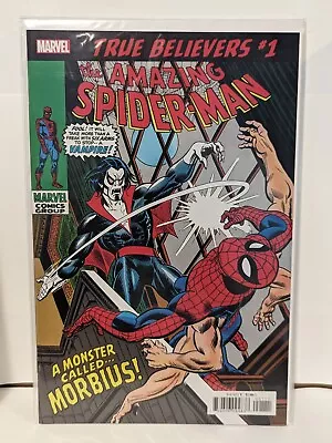 Buy Amazing Spider-man 101 True Believers Reprint NM Marvel Comics 1st App Morbius  • 4£