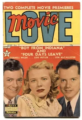 Buy Movie Love #3 - 1950 - Famous Funnies - VG- - Comic Book • 63.76£