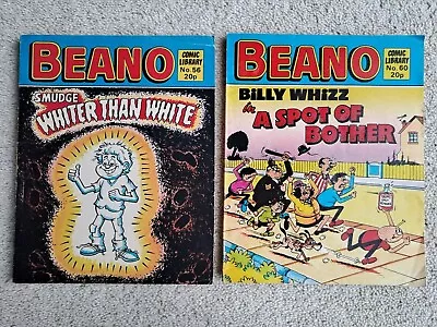 Buy Beano Comic Library, Bundle Joblot X 2, 1984, Nos. 56 / 60, Smudge, Billy Whizz • 3.50£