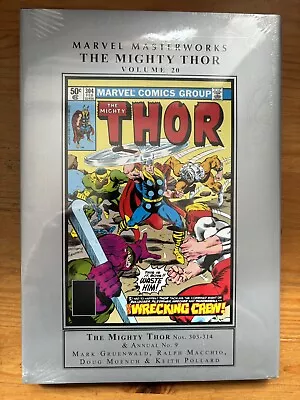 Buy MARVEL MASTERWORKS - THE MIGHTY THOR VOLUME 20 - Hardcover NEW And SEALED • 24.99£