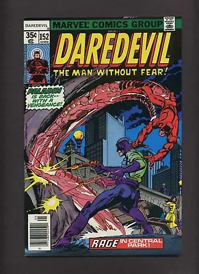Buy Daredevil 152 VFNM Kane Cover Infantino Art! PALADIN! 1978 Marvel Comics P248 • 15.88£