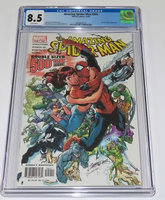 Buy Amazing Spider-Man #500 CGC 8.5 WP Marvel Comics J. Scott Campbell Cover • 51.25£