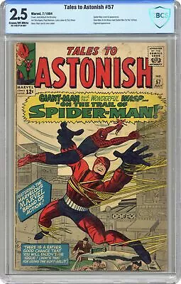 Buy Tales To Astonish #57 CBCS 2.5 1964 22-1657F1A-097 • 92.37£