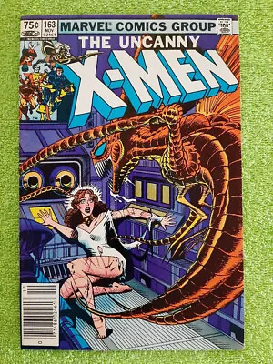 Buy UNCANNY X-MEN #163 VF Newsstand Canadian Price Variant Key 1st Binary : RD5203 • 7.65£