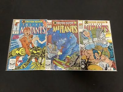 Buy New Mutants #95-97 Comic Lot (vol.1 1990) Death Of Warlock • 11.94£