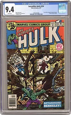 Buy Incredible Hulk #234 CGC 9.4 1979 3959425008 • 168.90£