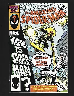 Buy Amazing Spider-Man #279 VF- Frenz Silver Sable Jack O'Lantern Machine Man • 7.91£