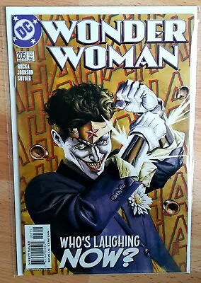 Buy Wonder Woman #205 Joker**jg Jones Cover Art!* Nm 2004 Dc Comic  • 4.65£