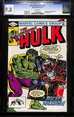 Buy Incredible Hulk #271 CGC 9.8 • 1,762.15£