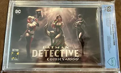 Buy Detective Comics #1000 (DC 2019); Warren Louw Cover LTD To 1000 W/ COA! KRS EXCL • 63.25£