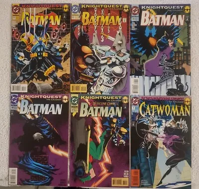 Buy Batman Knightquest Crusade 501 - 503, 506 DC 672 Catwoman 7 VGC Read Description • 3.20£