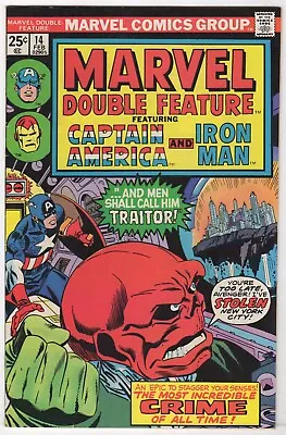 Buy Marvel Double Feature #14  (Captain America / Iron Man )   FN/VFN • 6.95£