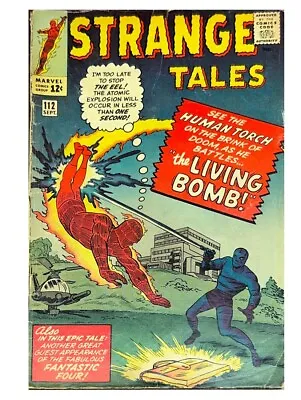 Buy Strange Tales # 112 (1963) Marvel Comics 1st Eel Lee/kirby/ditko  • 32.17£