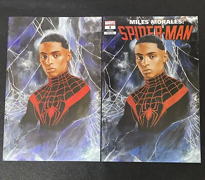 Buy Miles Morales Spider-Man #1 (Marvel 2022)  TFAW Variant Zu Orzu Trade & Virgin • 11.03£