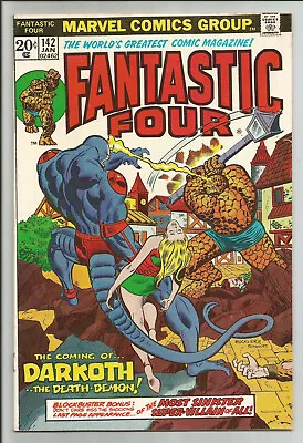 Buy Fantastic Four #142 - 1st App Darkoth, FN/VF 7.0 • 9.88£