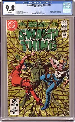 Buy Swamp Thing #10 CGC 9.8 1983 4350384005 • 351.12£