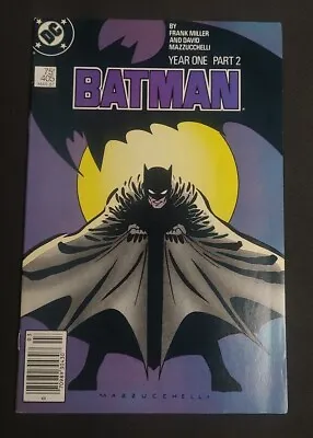 Buy Batman #405 DC Comics Copper Age VF Year One Part 2 • 7.92£