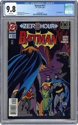 Buy Batman #511 CGC 9.8 1994 4263664019 • 64.83£