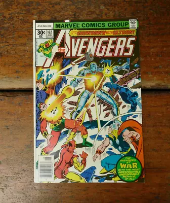 Buy Avengers #162 (1977 Marvel Comics) Key 1st Jocasta Bronze Age - FN/VF • 15£