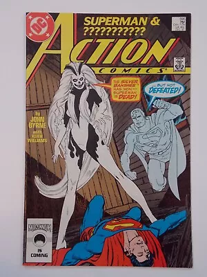 Buy Superman Action Comics #595 1987 First App Silver Banshee DC Comics Key Issue • 7.99£