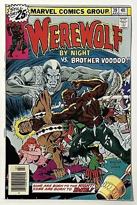 Buy Werewolf By Night #39 - Marvel 1976 - VF/NM High Grade - 1st Brother Voodoo Vs. • 27.71£