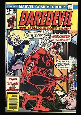 Buy Daredevil #131 VF+ 8.5 1st Appearance Bullseye And Origin! Marvel 1976 • 235.38£